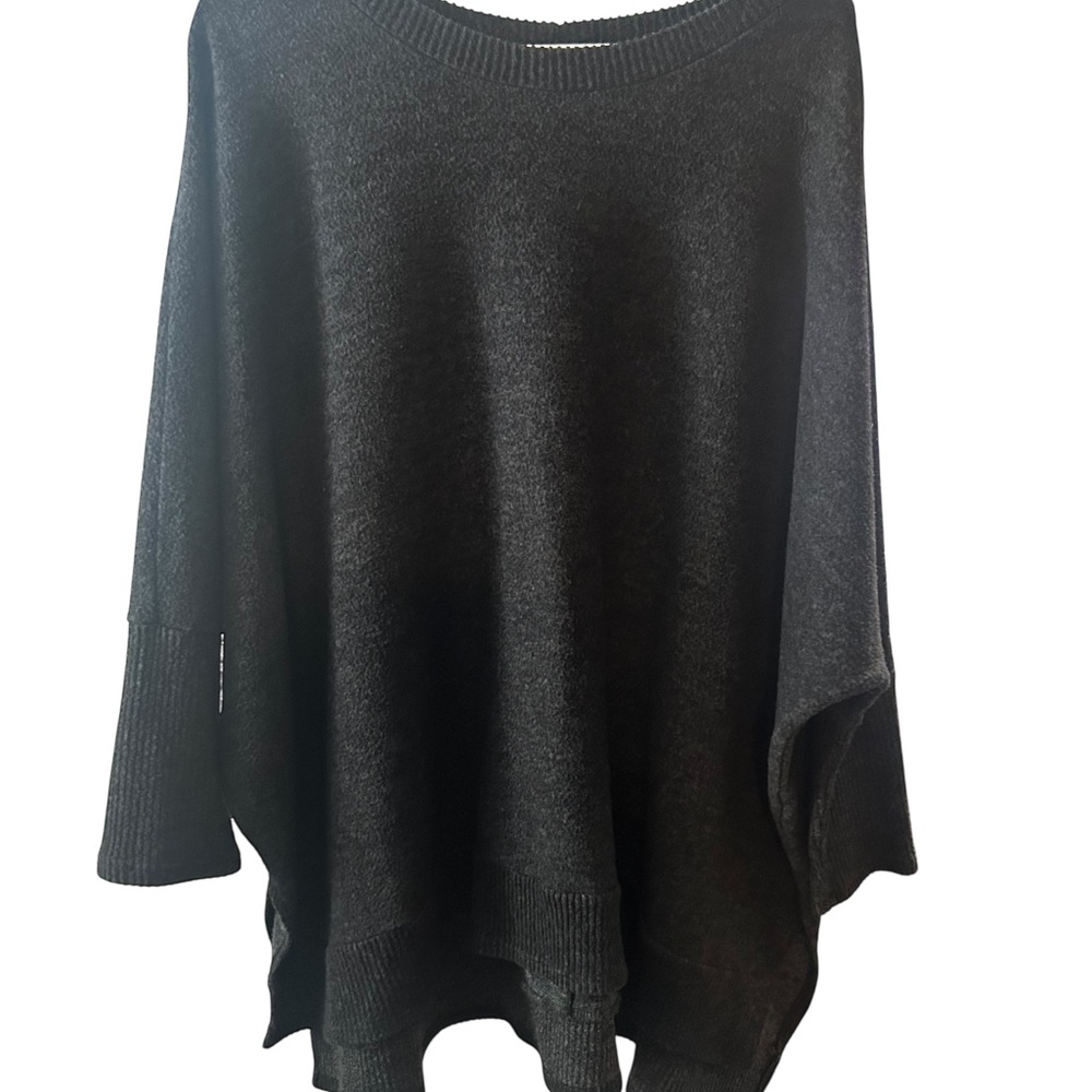 Cherish Women's Charcoal Crew Neck Sweater large